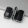 Modelo Popular Más Vendido Transfronterizo: Funda para Llave de Coche Q-Accoo Smart Run de 7 Botones con Borde Dorado, Carcasa para Llave de Coche Coreana Q-Accoo