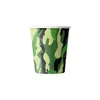 Decoraciones para Fiesta Temática Cs al Aire Libre Camuflaje Popular Transfronterizas Vajilla para Fiesta de Cumpleaños Banderines Vasos de Papel Manteles Servilletas de Papel