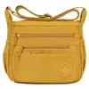 Bolsa de Ombro Transversal Casual Moda Ultra Leve Impermeável com Múltiplos Compartimentos de Tecido de Nylon de Grande Capacidade para Comércio Exterior Transfronteiriço