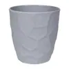 Vasos de Flores Estilo Nórdico com Padrão de Parede de Pedra, Plantas Verdes para Escritório, Plantas em Vasos para Varanda, Decorações para Sala de Estar de Casa, Vasos de Flores de Plástico