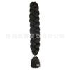 Fábrica de Xuchang trenza de color de seda ignífuga a baja temperatura 165g 82 pulgadas trenza sucia de Carnikalon lote mixto