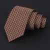 Nueva Corbata para Hombre Jacquard Bordada Cuadros en Stock Fabricante Mayorista Diseño de Logo Corbata Personalizada para Hombre
