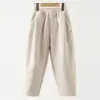 Pantalones de pana para niños, forrados de polar y engrosados para abrigar, adecuados para otoño e invierno, estilo holgado y casual, disponibles para niños y niñas, pantalones largos para niños mayores