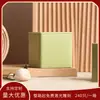 Lata de Té Verde Lata Cuadrada Portátil Té Longjing Biluochun Lata de Empaque Metálico Sellada Dulce Goji Baya Lata General
