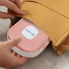 Joyero portátil para anillos, joyas, collares, pintalabios, caja de almacenamiento de plástico PP multifunción para llevar en el equipaje de mano.