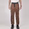 Pantalones de Cuero de Felpa de Terciopelo para Otoño e Invierno para Personas de Mediana Edad y Mayores, Puestos Callejeros de Motocicletas, Resistentes a Manchas, Impermeables al Aceite, Cortavientos, a Prueba de Humedad y Pantalones Largos de Cuero para Negocios