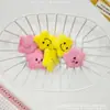 Lindo Peluche de Dibujos Animados Cara Sonriente Amarillo Estrella de Cinco Puntas Colgante Accesorios Joyería de Estrellas Zapatos y Calcetines Accesorios de Ropa