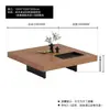 Mesa de Café Minimalista de Piedra Estilo Italiano, Cuadrada Moderna Simple de Lujo Ligero para Sala de Estar, Diseñador, Mesa de Té de Piedra Brillante de Lujo