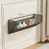 Zapatero detrás de la puerta, gabinete de zapatillas multicapa para la pared del baño, no requiere taladro, organizador de zapatos de pared para uso doméstico, perfecto para la entrada