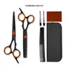 Amazon Aliexpress Juego de Tijeras de Peluquería Transfronterizas Tijeras Planas Tijeras Entresacadoras Herramientas para Cortar el Cabello Tijeras de Peluquería para el Hogar