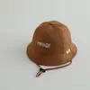 Gorro de Bebé Estilo Coreano Primavera y Otoño Delgado Lindo Oso Sombrero de Pescador Verano Exterior Protector Solar Sombrero de Sol para Bebés y Niños Pequeños
