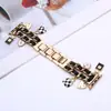 Conector de Correa para Apple iWatch Pulsera Metálica Pequeña con Fragancia Verano Pulsera de Metal Corazón Joyería Versátil para Mujeres