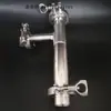 Tubo Inyector de Acero Inoxidable DN20/25 Chorro de Agua Pequeño Inyector de Agua Venturi Mezclador Gas-Agua Eductor