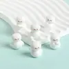 Boneco de Neve de Resina Natalino Transfronteiriço Paisagem de Neve de Natal Acessórios para Joias DIY Decoração de Mesa e Carro Pequenos Enfeites