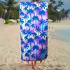 Toalla de Secado Rápido para Vacaciones Chal Esterilla de Playa Toalla de Baño Protección Solar Fabricante Toalla de Playa Microfibra Mayoreo Lado del Mar Absorción de Agua