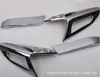 Sobrancelha de lanterna traseira 18CHR abajur traseiro lantejoulas decorativas adequado para Toyota CHR moldura de lanterna traseira modificada galvanoplastia fibra de carbono Y