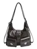 Bolso de Hombro Retro Transfronterizo para Mujer, Nuevo Estilo Otoño/Invierno 2026, Moda de Nicho, Gran Capacidad, Bolso de Hombro Único, Bolso Versátil para Mujer