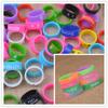 Cabo de Estilingue Antiderrapante Envolto em Silicone Clipper Estilo Luminoso Fluorescente Anel de Borracha Vara de Pesca Atacado Vara de Pesca