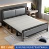Cama Dobrável Cama de Solteiro Doméstica Adulto Cama de Casal Quarto de Aluguel Simples Portátil Escritório Intervalo de Almoço Cama de Ferro
