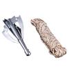 Cortador de faca de água de pesca ao ar livre transfronteiriça Equipamento de pesca Suprimentos de pesca Âncora de quatro garras Engrossada Dobrável Âncora de água Extrator de faca Foice