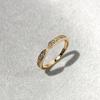 "Promesa de Dedo a Dedo" Estilo Coreano Microincrustado Apilable Comida Anillo de Dedo Nicho de Moda Elegante Anillo de Moda para Hombres y Mujeres