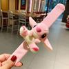 Pulsera de peluche de dibujos animados para niños, decoración creativa, accesorios para el cabello, regalos de boda