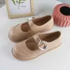 Zapatos Planos de Mujer, Sandalias de Hebilla Baja con Suela Plana de Moda, Versátiles para Uso Diario Casual, Zapatos de Mujer sin Cordones Puntiagudos Redondos