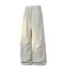 Calça Casual ACU Masculina Estilo Workwear Tendência Perna Larga para Homens, Outono/Inverno 2026 Nova Calça Longa Reta Solta Estilo Americano para Homens