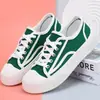 Zapatos de Lona para Mujer 2026 Suela Gruesa Primavera Otoño Verano Cuatro Estaciones Casual Versátil Nuevo Estilo Plataforma Transpirables Modernos Deportivos Zapatos de Tabla