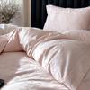 Set de Cuatro Piezas de Tejido Jacquard de Lujo y Alta Calidad Hecho de Satén de Algodón Puro de Fibra Larga de Xinjiang para Otoño e Invierno, Adecuado para Ropa de Cama de Villa