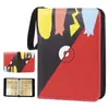 Amazon Álbum de Cartas Pokemon Pokemon 9 Ranuras Juego Dibujos Animados Pu Álbum de Colección de Tarjetas Cartera Compacta
