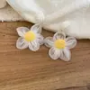 Brincos de Palha Estilo Férias de Verão na Beira-Mar com Design Único, Moda de Nicho, Brincos Estilosos e Distintos, Acessórios de Orelha Únicos Atacado