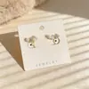 Pinzas para Orejas Estilo Coreano Sin Perforación, Pendientes de Diseño Genial para Mujer, Pinzas para Cartílago de Oreja de Mariposa con Borla Larga de Perlas, Gama Alta