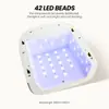 Almohada de Mano Eléctrica con Almacenamiento, Lámpara de Fototerapia para Manicura, Lámpara de Horneado Inalámbrica de Secado Rápido para Manicura, Lámpara Especial para Horneado de Uñas de Salón de Uñas, Manicura Transfronteriza