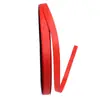Cinta Roja Brillante, Cinta de Poliéster Acanalado Encriptado, Cinta de Seda, Cinta para Bodas, Cinta Decorativa Festiva, Cinta de Moño, Cinta de Serpentina