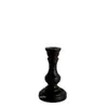 Portavelas de Madera Maciza Estilo Europeo, Base de Portavelas de Aromaterapia Vintage, Decoración de Cena a la Luz de Velas de Gama Alta, Arte de Hierro