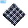 Lenço de Algodão Xadrez Clássico 43cm Lenço de Algodão Xadrez Masculino Quadrado Toalha de Bolso de Alta Qualidade Toalha para Limpar Suor