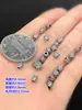 Plata de ley s925 Bud de Loto Retro Soporte para Flores Cuentas Separadas Cuerda Trenzada para la Mano Pulsera Collar Accesorios Hechos a Mano para DIY