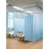 Fabricante Cortinas Hospitalares Cortinas de Trilho em L em U Clínica Salão de Beleza Centro de Bem-Estar Cortinas de Divisória de Leito