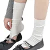 Meias de Passos Populares para Primavera e Verão Combinadas com o Mesmo Estilo de Meias de Passos Miu Series de Blogueira Estilo Ballet para Mulheres Cinzas