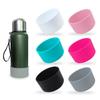 Funda de silicona para taza Funda para taza espacial prefabricada Funda para taza de coche Taza de vidrio Aislamiento Antidesgaste Base para taza termo Funda protectora