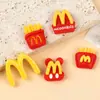 Brinquedos de Comida Simulada, Batatas Fritas do Mcdonald's, Acessórios de Resina, Cola de Creme, Capas de Celular Artesanais DIY, Acessórios de Cabelo, Copos de Água, Ímãs de Geladeira