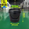 Balde de Água, Balde Selado, Balde para Molho e Tinta, 1/2/6 Peças por Lote, Balde de Plástico de Grau Alimentício com Tampa, 10/20/25L, Unidade kg
