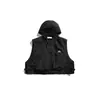 Chaleco de Trabajo con Capucha UNDREST Cityboy Japonés para Hombre Chaleco Funcional para Exteriores Chaqueta Estilo Camping MJ05
