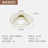 Lámpara de araña pequeña de noche para dormitorio Nórdico Moderno Simple Minimalista Lujo Ligero Personalizada Creativa Popular en Internet Luz de un solo cabezal para comedor Colgantes para comedor