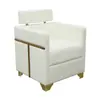Silla de Espera para Peluquería de Celebridad de Internet Área de Espera Especial para Barbería Sillón Individual de Descanso para Clientes Venta Directa de Fábrica