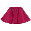Roupas de dança infantis roupas de prática para meninas avental saia de balé saia de uma peça de chifon e gaze saia de dança chinesa