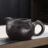 Olla Grande de Arcilla Púrpura para Té, Accesorios para Ceremonia del Té, Olla Original de Mineral Vintage Resistente al Calor para Compartir Té en Casa