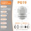 Fabricante Yindeite Conector de Cabo à Prova d'Água Prensa-Cabo de Nylon Pg/M Conector de Vedação de Plástico Dupla Extremidade
