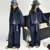 Conjunto de Mezclilla para Niñas, Nuevo Elegante Conjunto de Capa Base de Manga Larga para Niñas Mayores, Conjunto de Tres Piezas de Otoño 2026